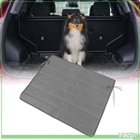 Tapis de coffre - FAFEICY - 80 x 64 cm - Gris - Imperméable - Anti-rayures (1/5)