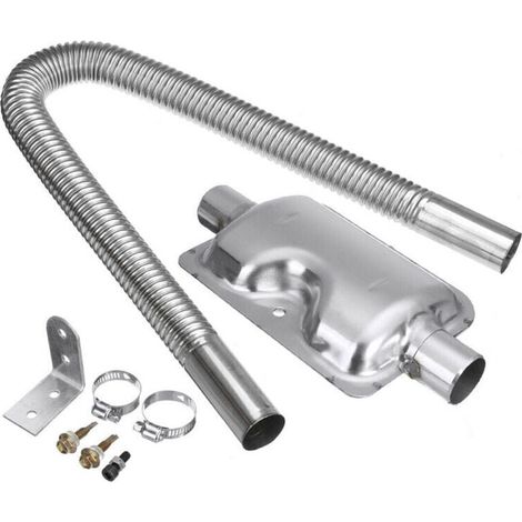 Diesel Air Standheizung 600mm Auspuff 24mm Schalldämpfer Schalldämpfer Kit