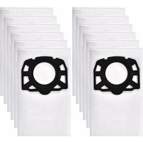 Bolsas para aspiradoras Leadaybetter Karcher WD4, WD5 y WD6 Premium, compatibles con aspiradoras en seco y húmedo Karcher MV4, MV5 y MV6 (2.863-006.0) (1/5)