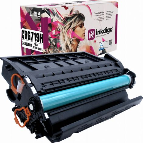 Inkdigo Toner CRG719H kompatibel mit Canon i-Sensys LBP-251dw MF410 MF411dw TÜV-zertifiziert (1/5)
