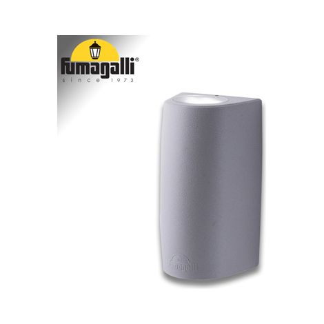 Applique Marta 90 2L. (Luci) GU10 CCT da Parete - Grigio - 2 x 3