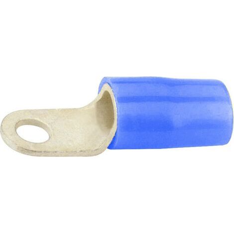 Vogt Verbindungstechnik 3677A Cosse à oeillet Section max.=15 mm² Ø du trou=6 mm partiellement isolé (1/4)