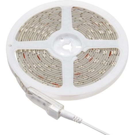 [GEBRAUCHT] B-Ware LED Flexband RGB 5m mit Fernbedienung selbstklebend zuschneidbar 150 LEDs Lampe (1/2)