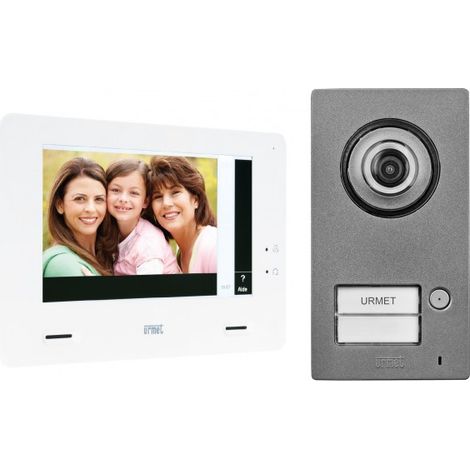 Kit Portier Video couleur tactile Mininote+ - URMET 1722/95 (1/6)