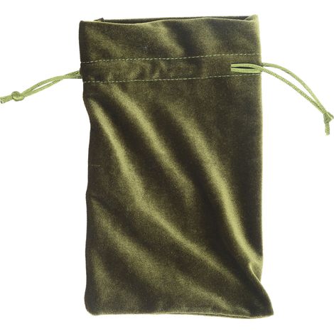 Pochette de rangement en velours pour cartes à jouer, bijoux et pièces, avec cordon de serrage