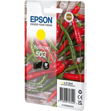 Cartucho epson 503 (chillies) amarillo (1/2)