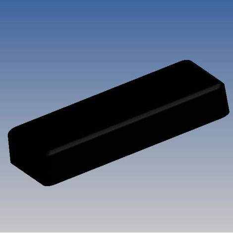 TEKO SR06.7 Universal-Gehäuse 153 x 52 x 28  ABS Weiß 1 St.