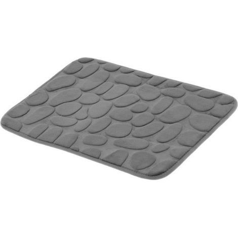 Tapis de sol - - Galets - Flanelle - Antidérapant - Absorbant doux (1/4)