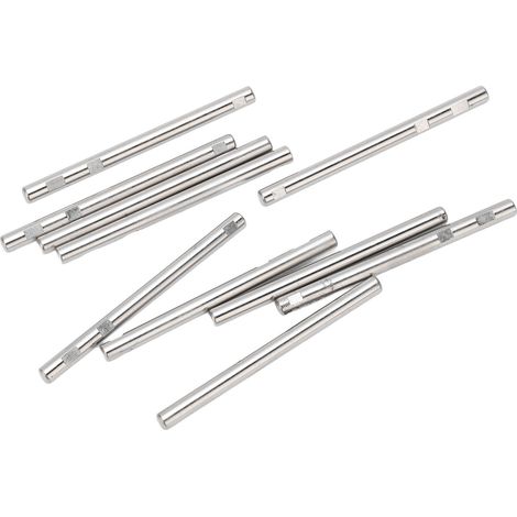 10 Pièces Tiges Filetées Inox 4mm pour Moteurs Brushless Modélisme RC (1/5)