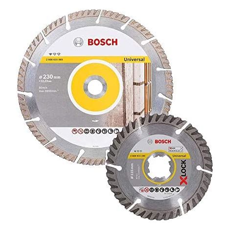 Dischi da taglio diamantati Bosch 06159975Z4 230 mm 115 mm (1/3)