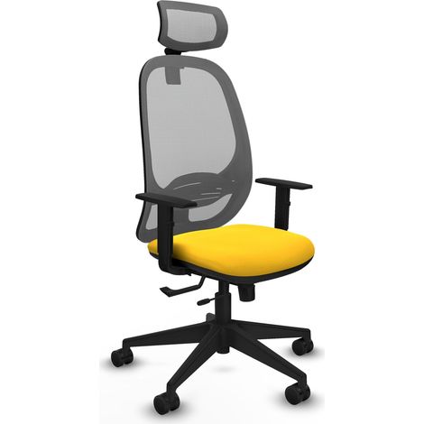 Sedia da ufficio piqueras y crespo Cilanco nero comoda regolabile (1/2)