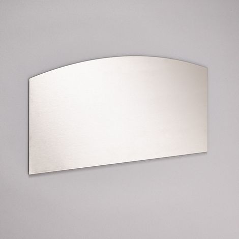 Crédence bombée inox 30 x 60 cm (1/2)