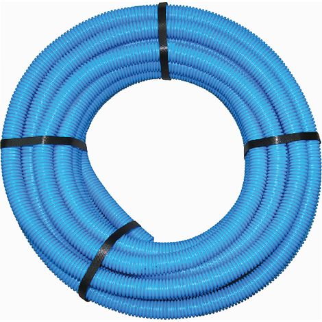 Tuyau gainé PER bleu – Boutté ø16 mm x 15m