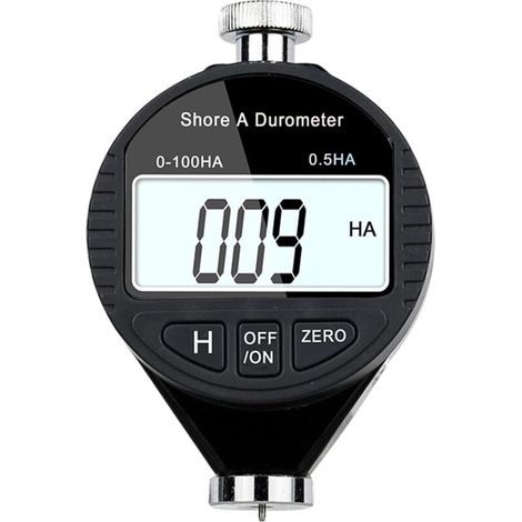 Digitales Durometer mit LCD-Bildschirm, 0-100 HA Shore A Härteprüfgerät für Reifen, Kunststoff, Gummi, Leder NE10A (1/4)