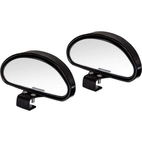 Retroviseur Conduite Accompagnée Retroviseur Angle Mort Miroir D'angle Mort RéTroviseur Conduite Accompagnée pour Tous Les Voitures- Miroir Convexe Angle réglable (2Pcs-A) (1/5)