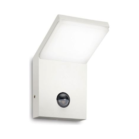 Applique Moderna Style Alluminio Bianco Led 9,5W 3000K Luce Calda (1/3)