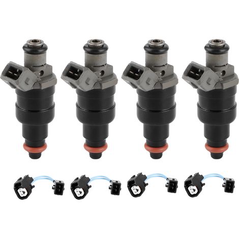 GARRYFIZH 4 Injecteurs de Carburant 53030778 - Pièces de moteur - Compatible Jeep Cherokee/Wrangler 2.5L I4 (1/5)