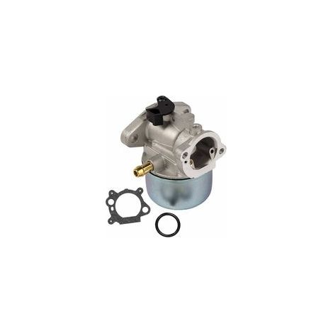 Carburateur compatible moteur Briggs & Stratton, 799868, 498170, 497586, 498254, 497314, 497347, argent – (1/5)