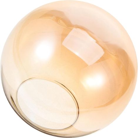 jour en verre orange de remplacement pour plafonnier