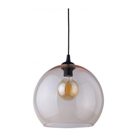 Tk-lighting Cubus Pendelleuchte Amber 30 cm Durchmesser