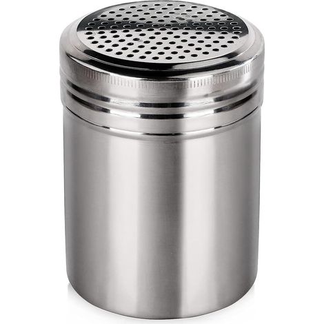 BelleRise - Salière en acier inoxydable pour sel, sucre, épices et poivre (1/5)