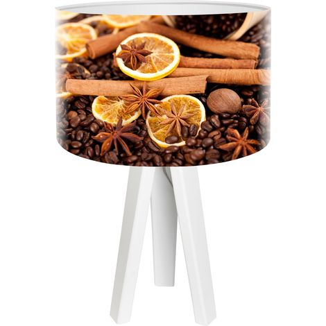 Lampe de chevet kitchen foto-093 - Blanc, orange