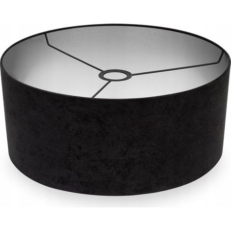 PARALUME MODERNO IN VELLUTO ARGENTO 44 cm (1/5)