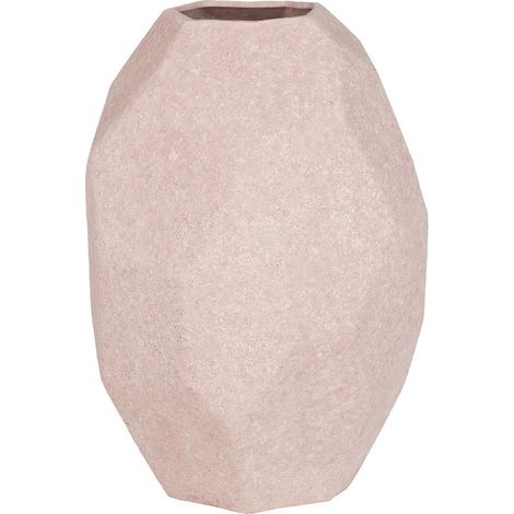 Rosa Keramikvase 25x25x36 cm (1/5)