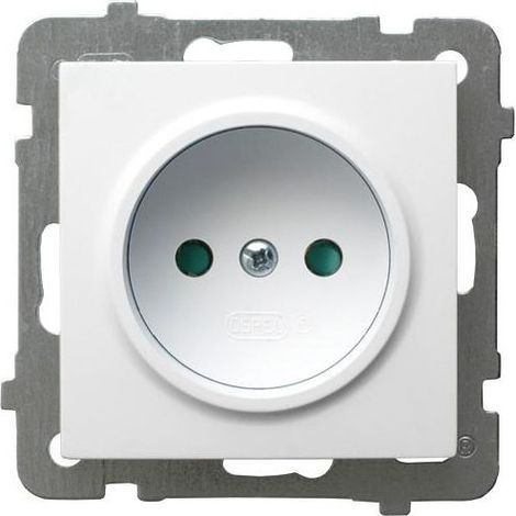 Enchufe eléctrico ospel gp-1gp/m/00 seguridad obturadores instalación fácil