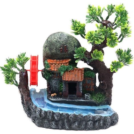 Aquariums, aménagement paysager, rocaille en résine, maquette, statue, aquariums, ornements de jardin (1/4)
