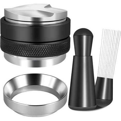 Kit di accessori per macchina da caffè espresso da 58 mm: dispenser di caffè, pressino, imbuto dosatore. (1/5)