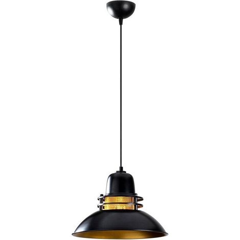 Pendelleuchte - D BY M.RED - Schwarz - Schwarzes Metall - Zeitlose Eleganz - Moderne Dekoration (1/5)