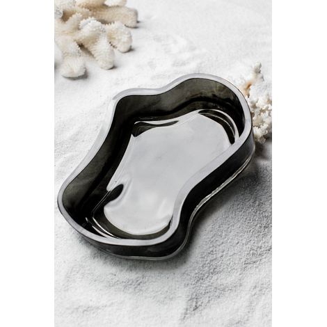 Bol et Assiette Décorative de Table au Design Moderne Inspiré par le Corail COR06GR - PANGIVO (1/5)