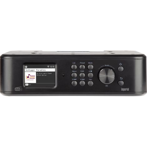 Dabman i460 multifunktionsradio schwarz