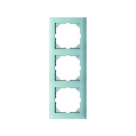 Merten Abdeckrahmen 3fach M-Pure, aluminium, MEG4030-3660 Merten (1/5)
