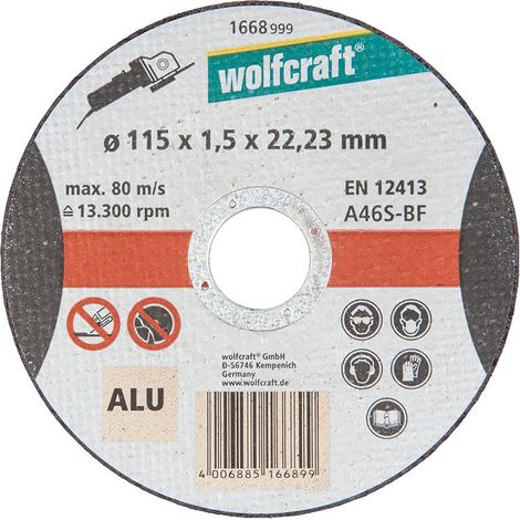 Disque Coupe Alu 115mm Coupe Rapide Et Précise Aluminium - Générique (1/2)