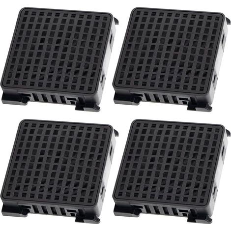 Pack de 4 filtros de carbón activo para frigoríficos Liebherr Fresh Air, compatibles con los modelos 7440021, 9096989, 988246001, 988246000 y 9882429 (1/4)