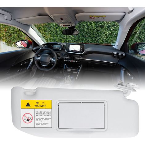 Die Sonnenblende ist passend für Peugeot 2008, 2014-2018, rechte Seite. (1/5)