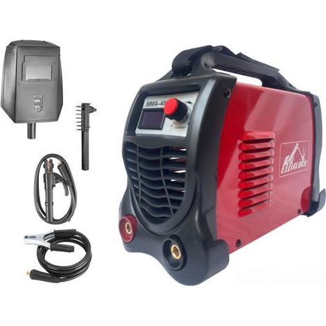SALDATRICE A ELETTRODO ELETTRICA INVERTER SALDATURA 400 AMPERE + ACCESSORI (1/5)