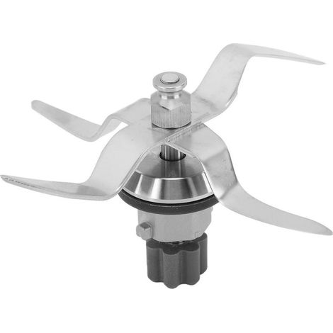 Tête de coupe pour mixeur Monsieur Cuisine Connect SKMK1100A1/SKMK1200C3/D4/E5, accessoire remplacement en inox (1/5)