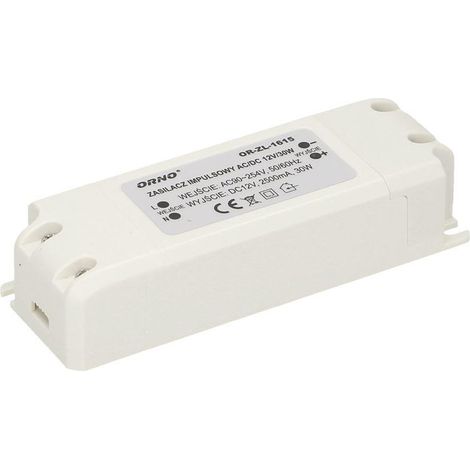 LED-Netzteil 30W 12V DC IP20 - OR-ZL-1615 (1/5)