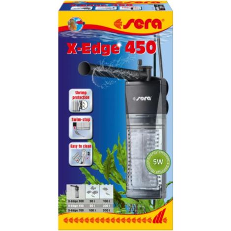 Sera X-Edge - Filtro de Esquina Bajo Consumo