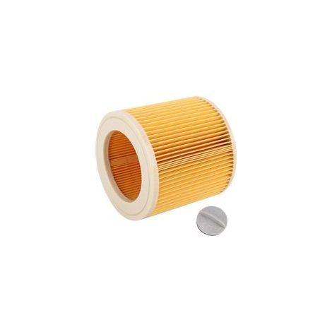 – Filtre à poussière pour aspirateur Kacher WD2.250 – Filtre à cartouche pour allergènes – Matériau ABS – Installation simple et rapide