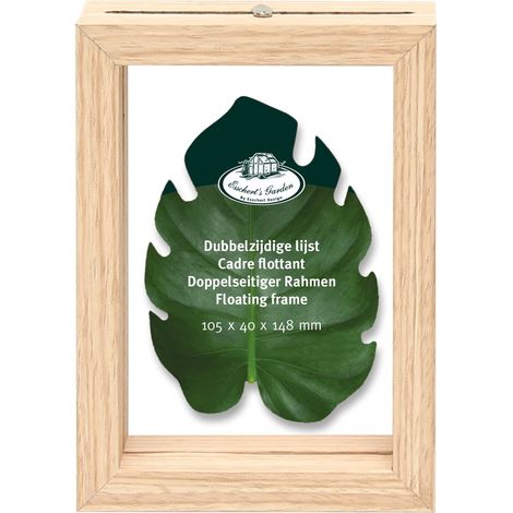 Esschert Design Doppelseitiger Bilder-Rahmen 10,6 x 15 cm