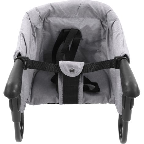 Crochet sur chaise, montage facile, pliable, forte charge, haute sécurité, Clip pour table de 0,8 à 3,3 pouces, gris (1/5)