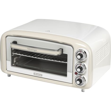 Mini four grill 18 L 1380 W – Largeur 475 mm – Hauteur 245 mm – Profondeur 400 mm – Type de commande rotatif – Couleur beige – Ariete