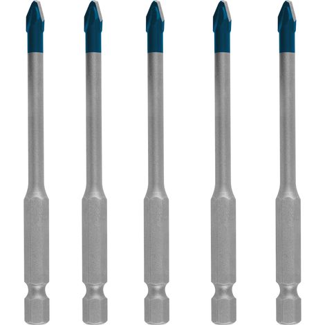 Hard Ceramic Bohrer Hex-9 Expert Dachdecker BOSCH Ø 5 mm - 5 Stück - 2608900598