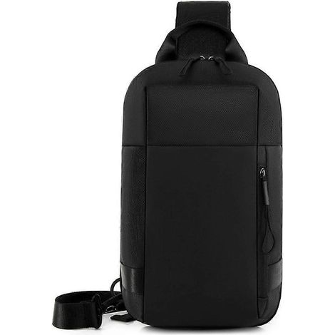 Kompakte Umhängetasche, minimalistischer Brust- und Schulterrucksack, wasserdicht und leicht für Reisen (1/5)