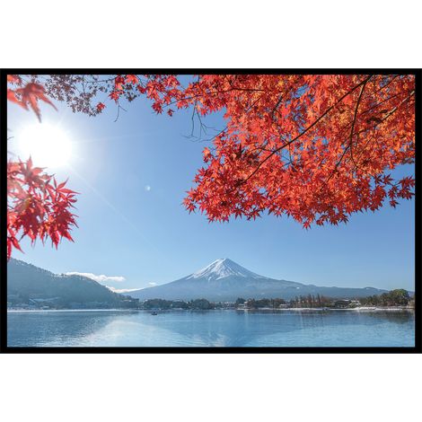 Affiche encadrée mont Fuji automne Japon (1/5)