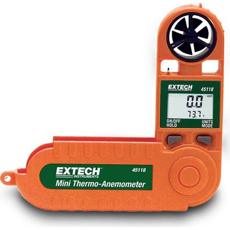 Extech 45118 Mini anemometro termico 1.1 fino a 20 m/s
